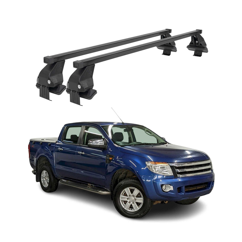 Barres Transversales Menabo pour Ford Ranger 2011-2015 Noir