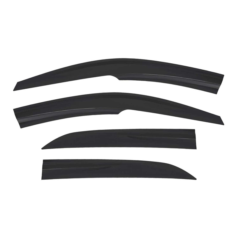 Déflecteurs de Vent pluie d'air pour Hyundai i20 2014-2020 HB Acrylique Noir 2x