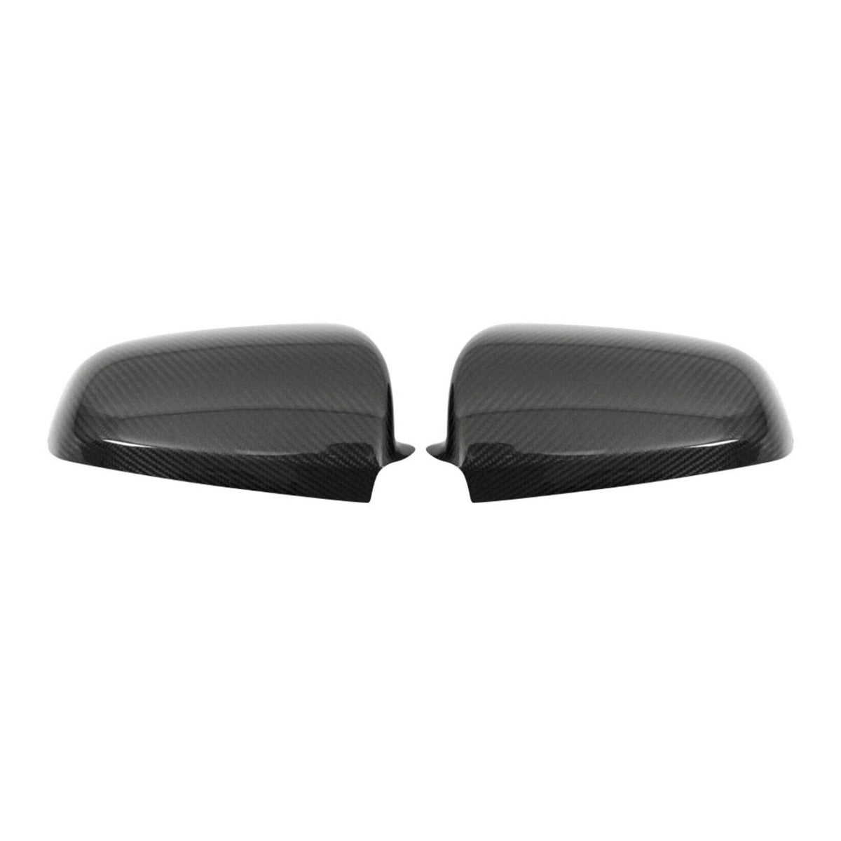 Coques de rétroviseurs Protection pour Audi A3 8P S3 / RS3 / A6 C6 2003-2008 en Carbone Noir