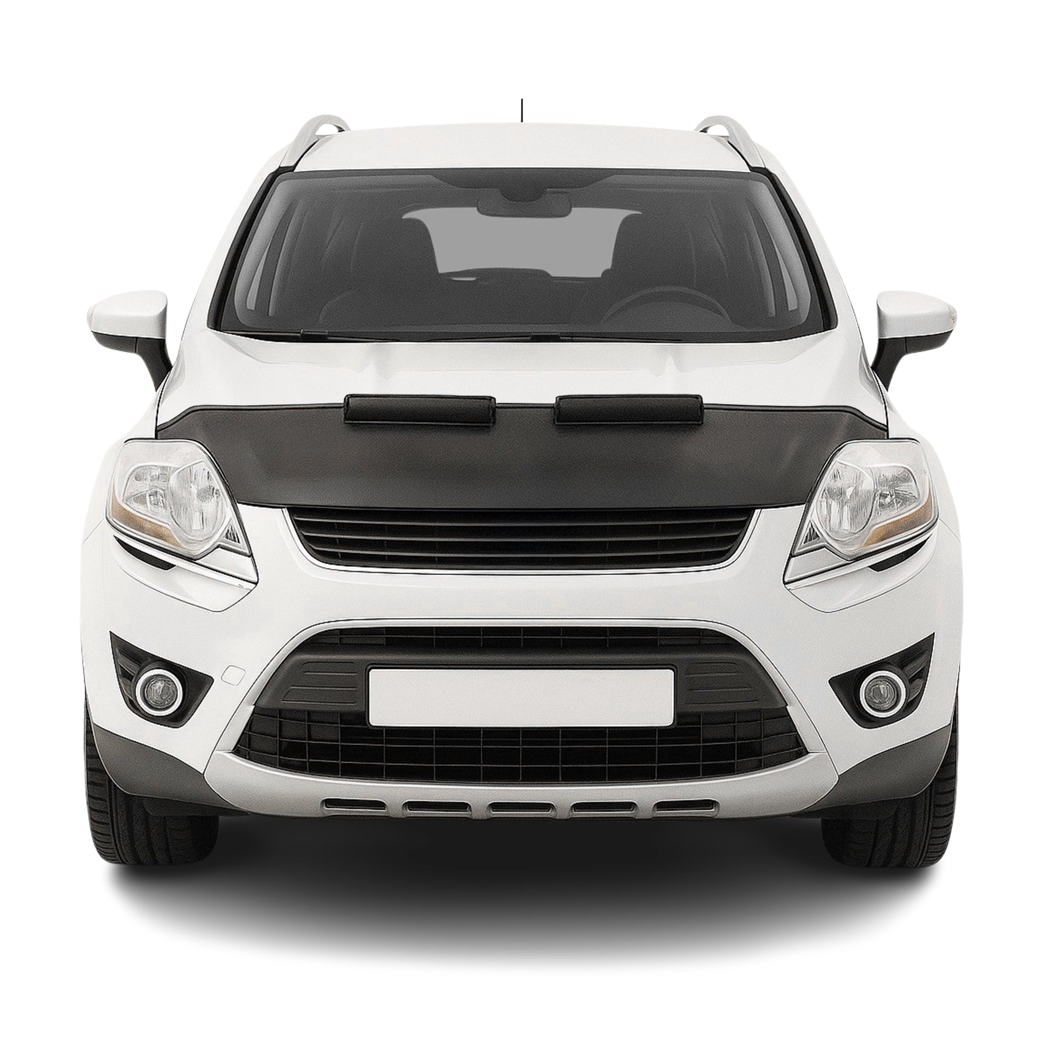 Protège Capot pour Ford Kuga I 2008-2012 Masque de voiture vinyle Noir
