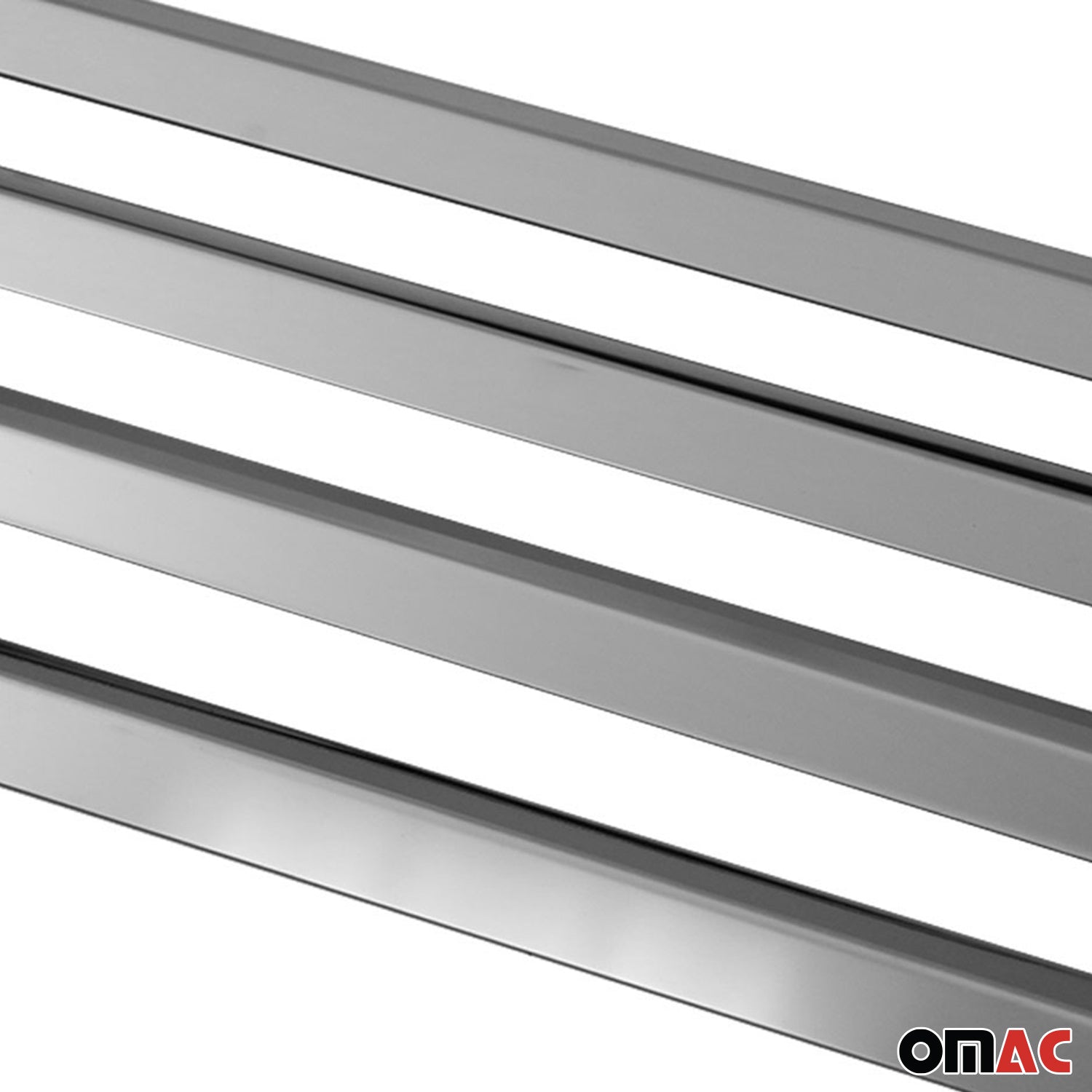 Garniture de Fenêtre pour Mercedes Classe M W163 SUV 1998-2005 Acier Inox 4Pcs
