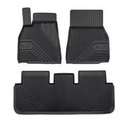 Tapis de Sol de Voiture pour Tesla Model S 2021-2026 FL TPE Imperméable 3Pcs