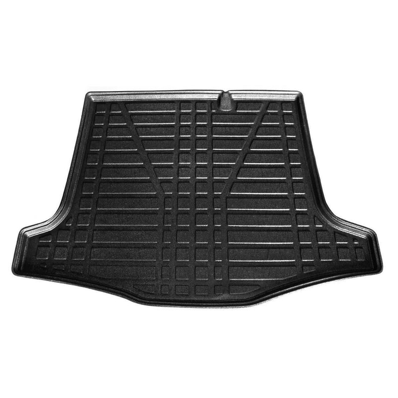 Tapis de Coffre pour Ford Focus mk2 2004-2011 Berline en TPE Noir