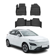 Tapis de Sol pour Hyundai Kona Electric mk1 2018-2023 TPE Noir