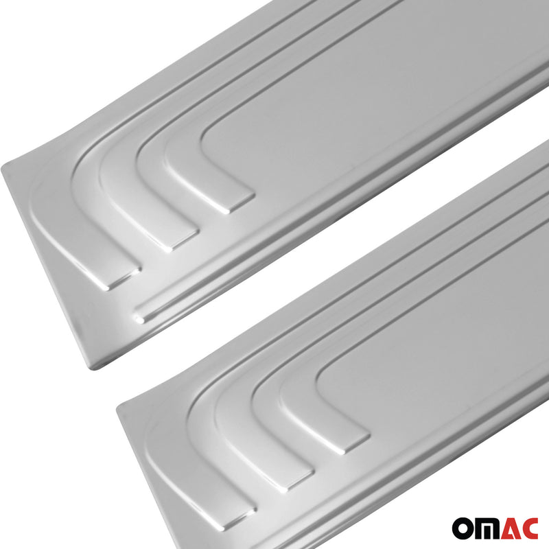 Couverture de Seuil de porte pour Mercedes Vito W447 2014-2025 inox chromé 2x