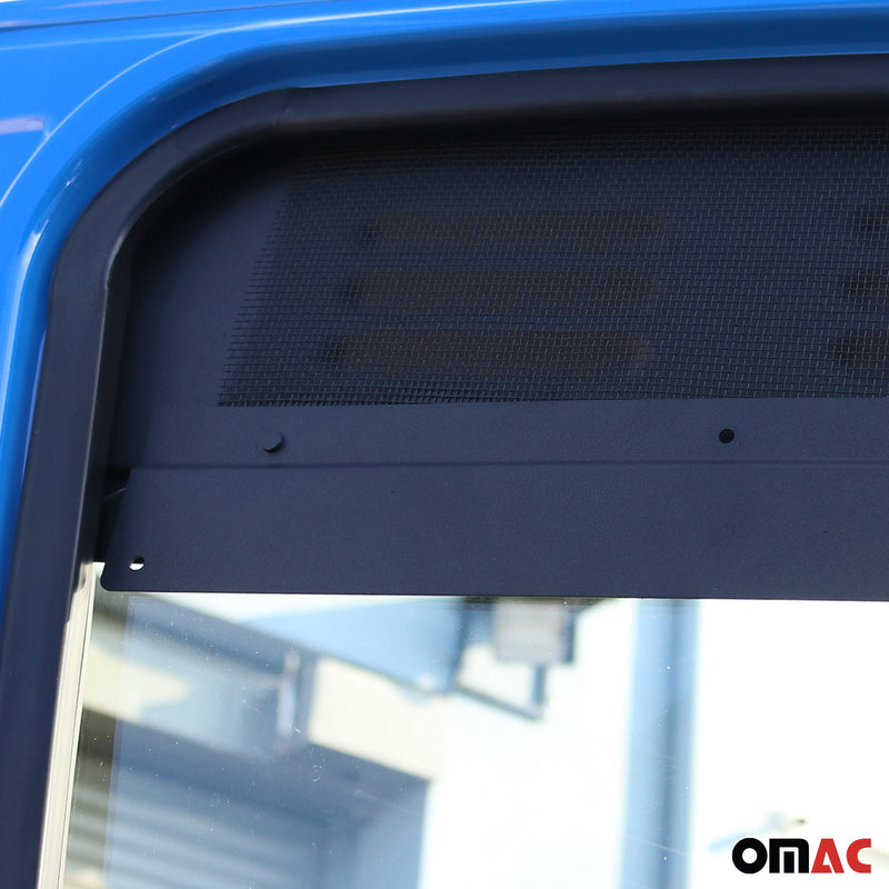 Garniture de Fenêtre pour Ford Transit 4éme Gen 2014-2025 Noir 2Pcs
