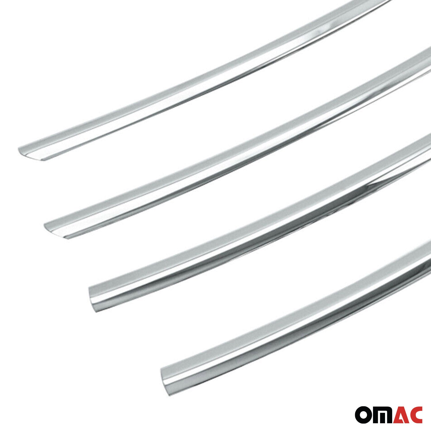 Moulure de Grille de Calandre pour Opel Vivaro B 2014-2019 Chromé 4Pcs