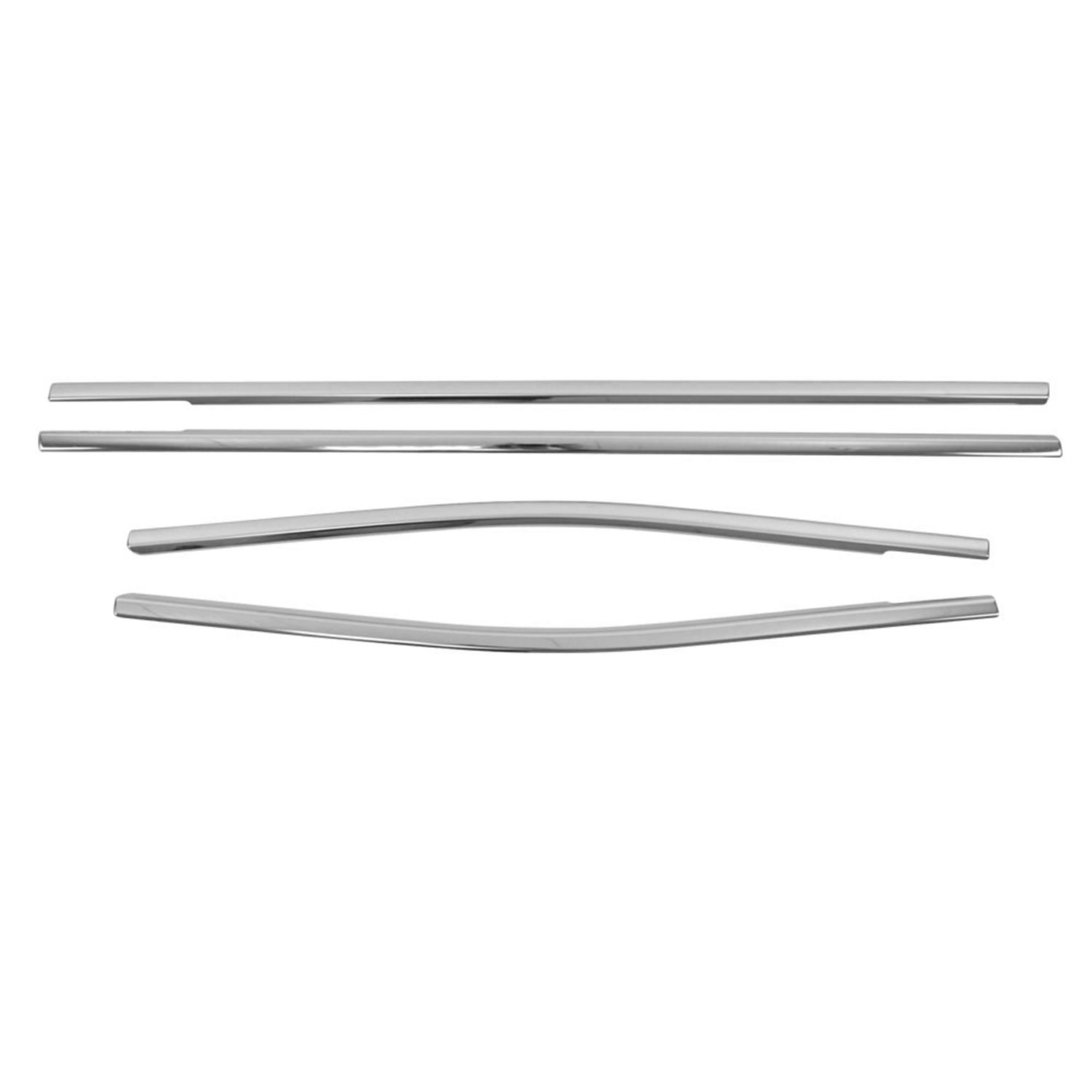 Garniture de Fenêtre pour Mercedes Classe X 2017-2021 Acier Inox 4Pcs