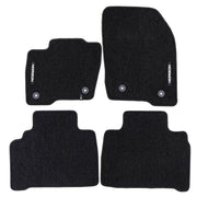 Tapis de sol pour Ford Galaxy III 2015-2023 / S-Max II 2014-23 Velours Noir 4Pcs