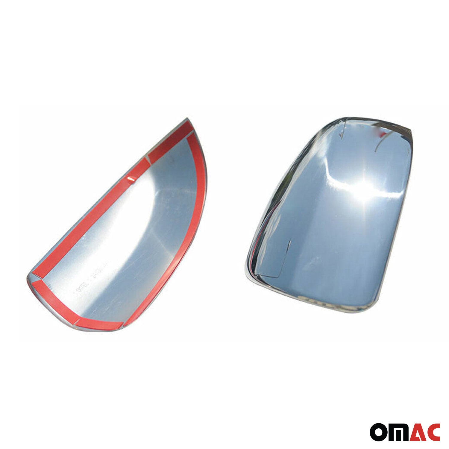 Coques de Rétroviseurs pour Mercedes Viano W639 2010-2014 en Acier Chromé Argent