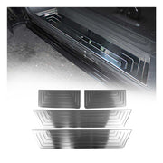 Couverture de Seuil de porte pour VW T6 T6.1 Transporter tout 2015-2024 inox 4x