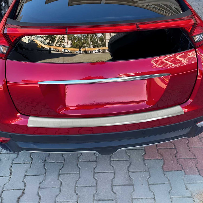 Protection Seuil de Pare-chocs Arriére Pour Mitsubishi Eclipse 2017-2025 Inox