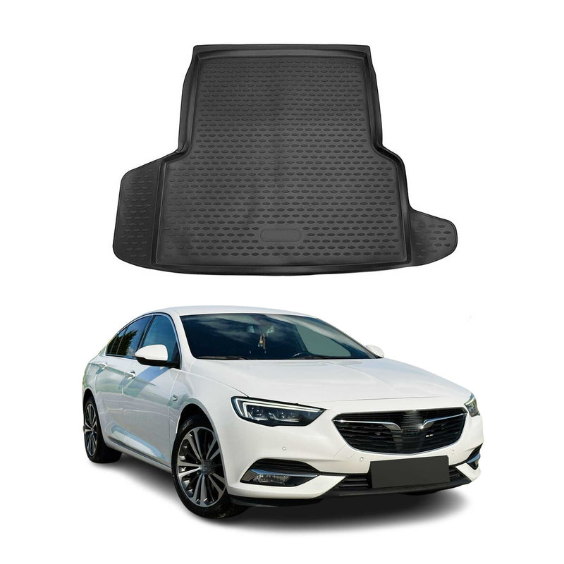 Tapis de Coffre pour Opel Insignia B 2017-2025 SD en caoutchouc TPE 3D Noir 1Pcs