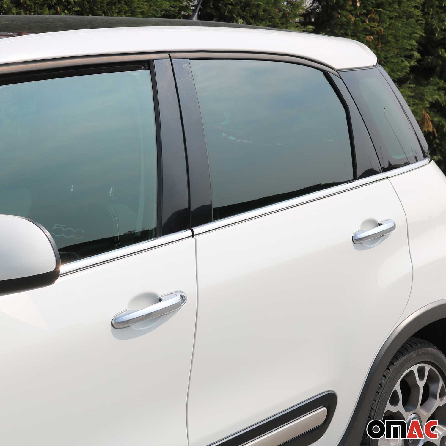Garniture de Fenêtre pour Fiat 500L 2012-2021 Acier Inox 6Pcs