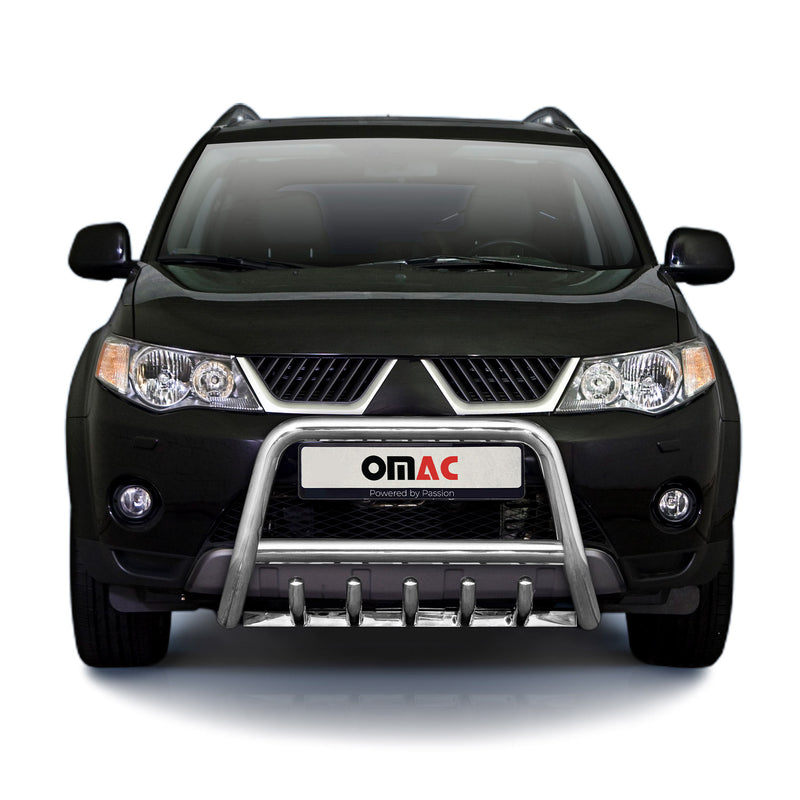 Pare-Buffle Avant Pour Mitsubishi Outlander 2007-2010 en Acier Inoxy