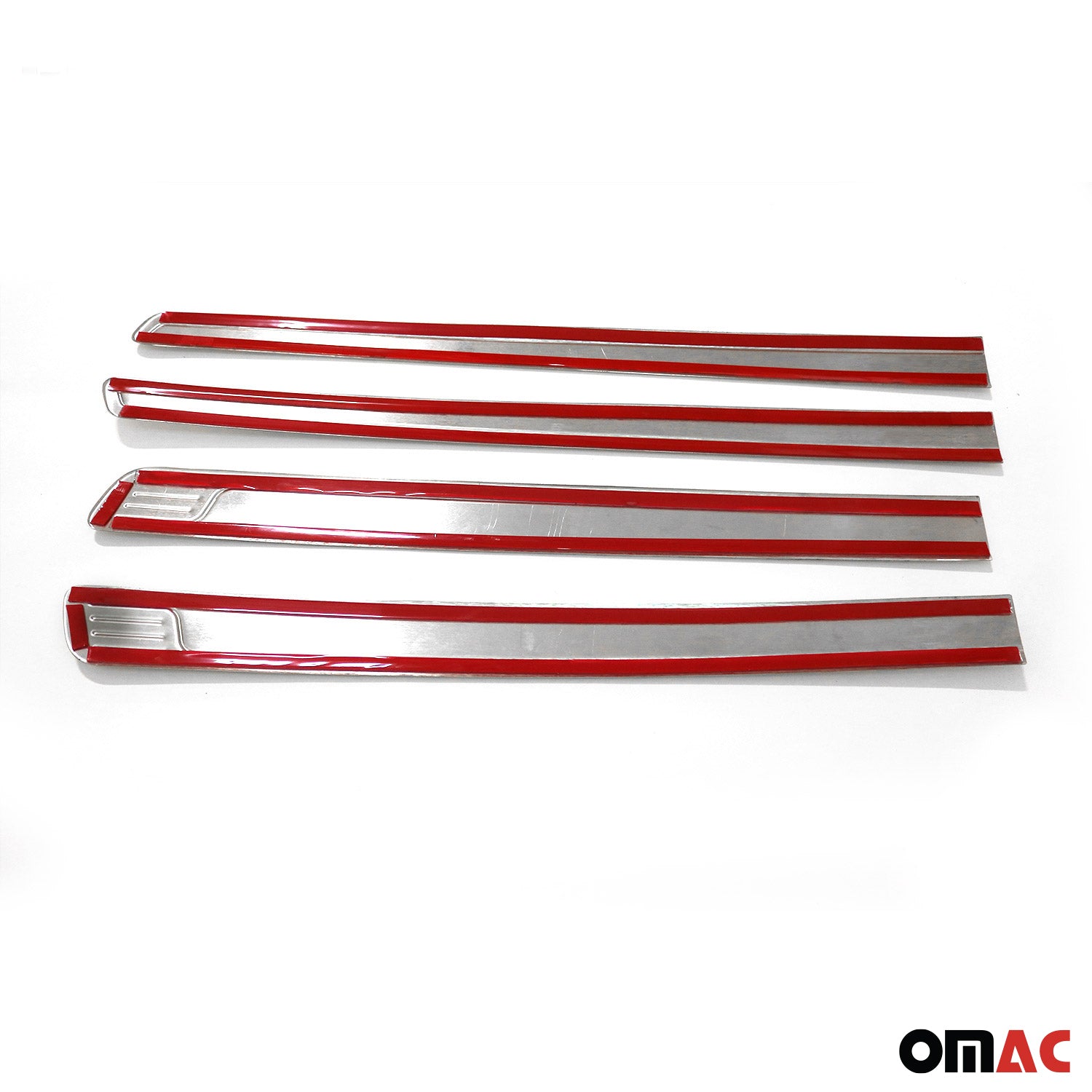 Bande baguette de porte latérale pour Toyota Hilux 2015-2025 en acier inox 4Pcs