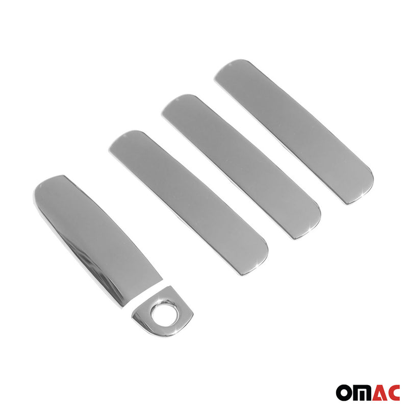 Couverture de poignée porte pour Audi A3 8PA Sportback 2004-2013 acier inox 5Pcs