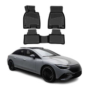OMAC Tapis de sol pour Mercedes EQE V295 2023-2026 caoutchouc TPE Noir