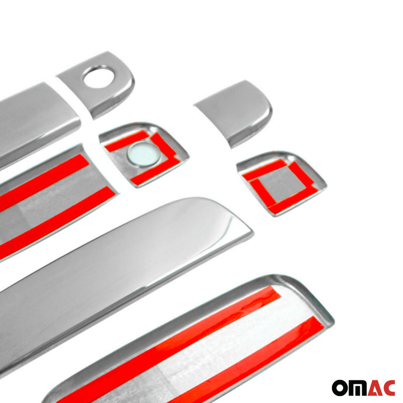 Poignée de porte Latérale pour Kia Soul 2008-2014 en acier inox Chromé