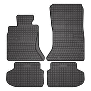 OMAC Tapis de sol pour BMW Série 5 Berline Break 2013-17 Noir en caoutchouc
