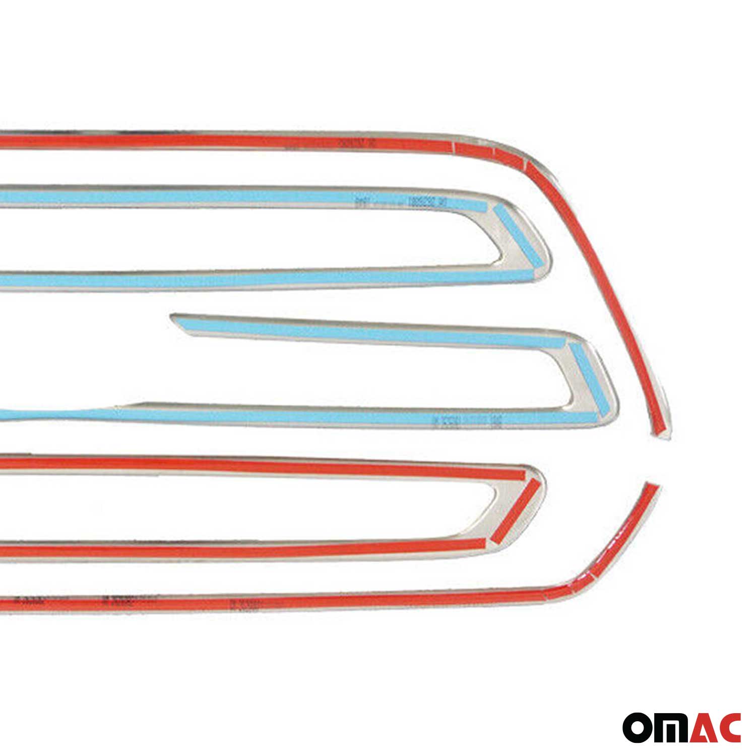 Moulure de Grille de Calandre pour Ford Transit 2014-2018 Chromé 5Pcs