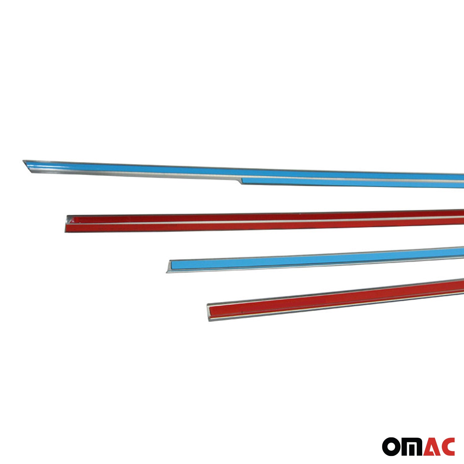 Garniture de Fenêtre pour Honda Civic Berline 2000-2005 Acier Inox 4Pcs