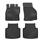 Tapis de Sol de Voiture pour VW Arteon 2017-2024 TPE Antidérapant Noir 4Pcs