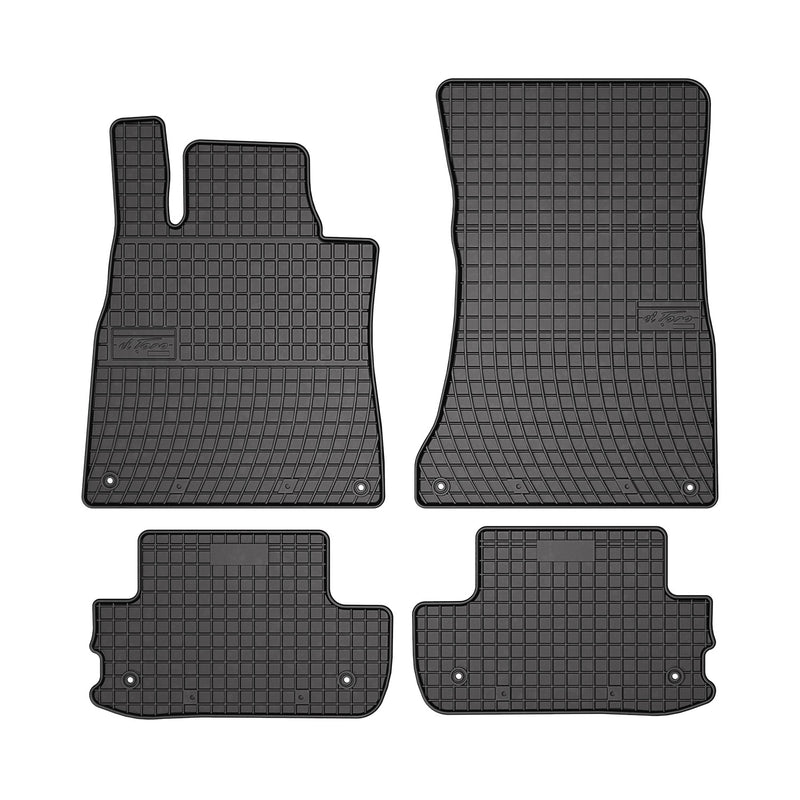 Tapis de Sol pour Mercedes Classe S W222 2013-2020 Noir Caoutchouc