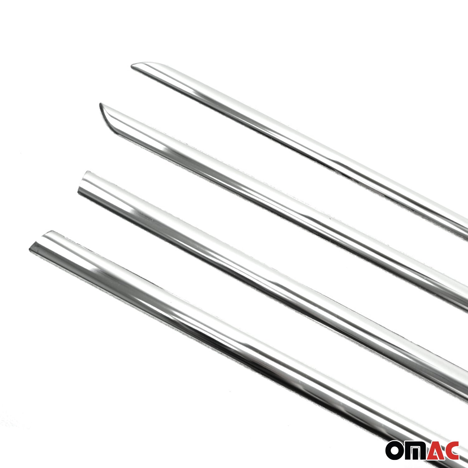 Garniture de Fenêtre pour Opel Astra H Berline 2004-2009 Acier Inox 4Pcs