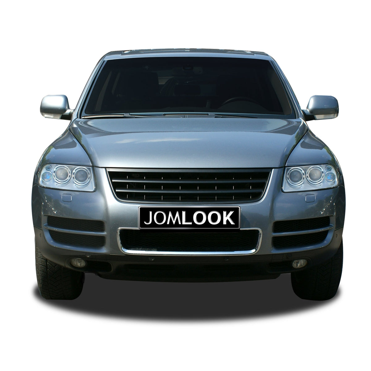 JOM Calandre pour VW Touareg (7L) 2002-2006 ohne VW-Emblem (vor Facelift) ABS