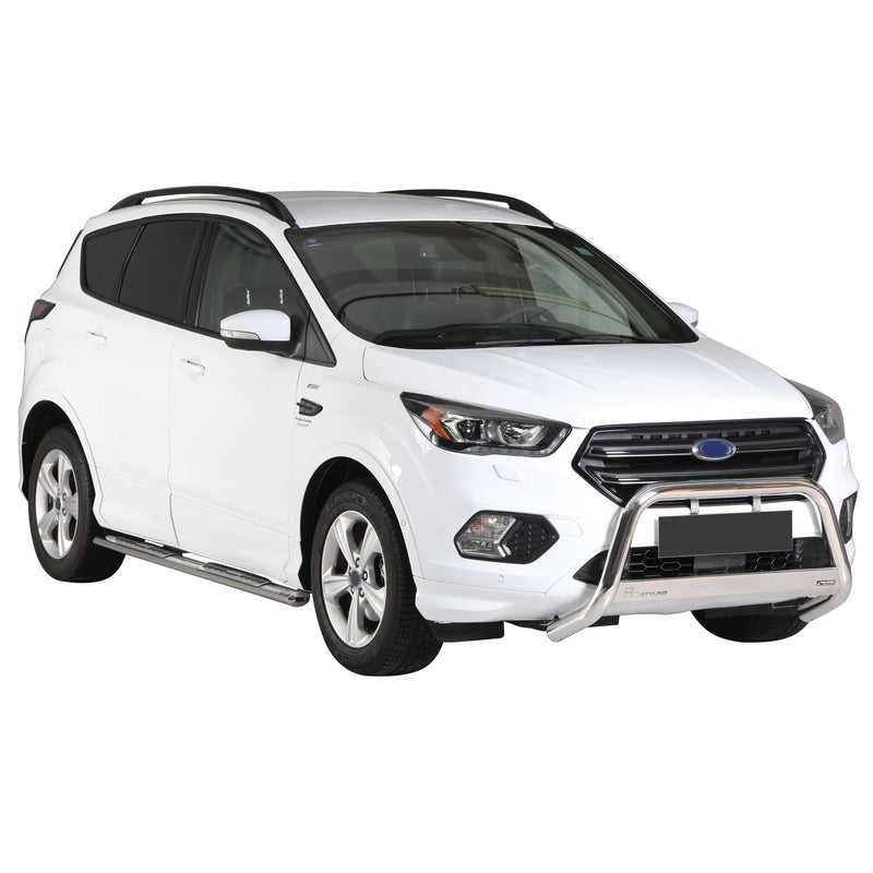 Pare-buffle Avant pour Ford Kuga 2017-2019 63 mm en Acier Gris