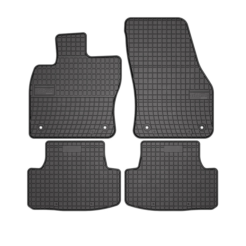 Tapis de Sol pour VW T-Roc 2017-2024 OMAC 3D Noir Caoutchouc