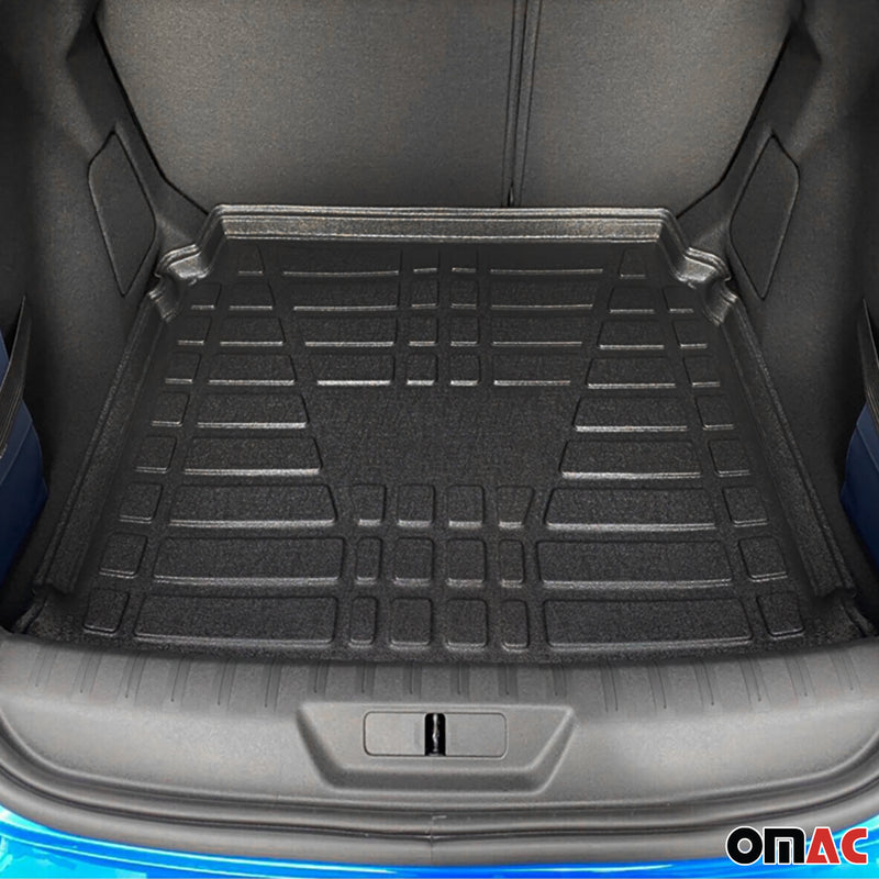 OMAC Tapis de coffre pour Renault Megane 2004-2010 HB en caoutchouc TPE noir