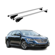 Tiger Barres de toit transversales pour Renault Talisman Break 2016-2022 Gris 2x