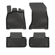 Tapis de Sol de Voiture pour Audi Q5 II 2016-2026 TPE Antidérapant Noir 4Pcs