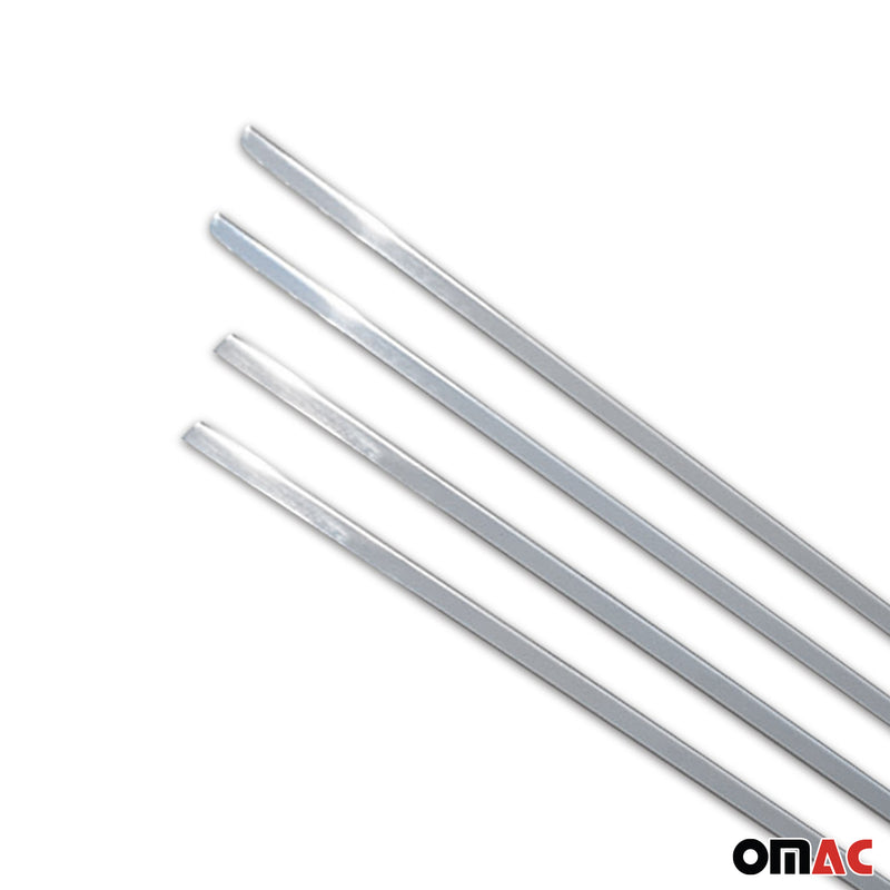 Garniture de Fenêtre pour Mercedes Classe E W211 Berline 2002-2009 Acier Inox 4x