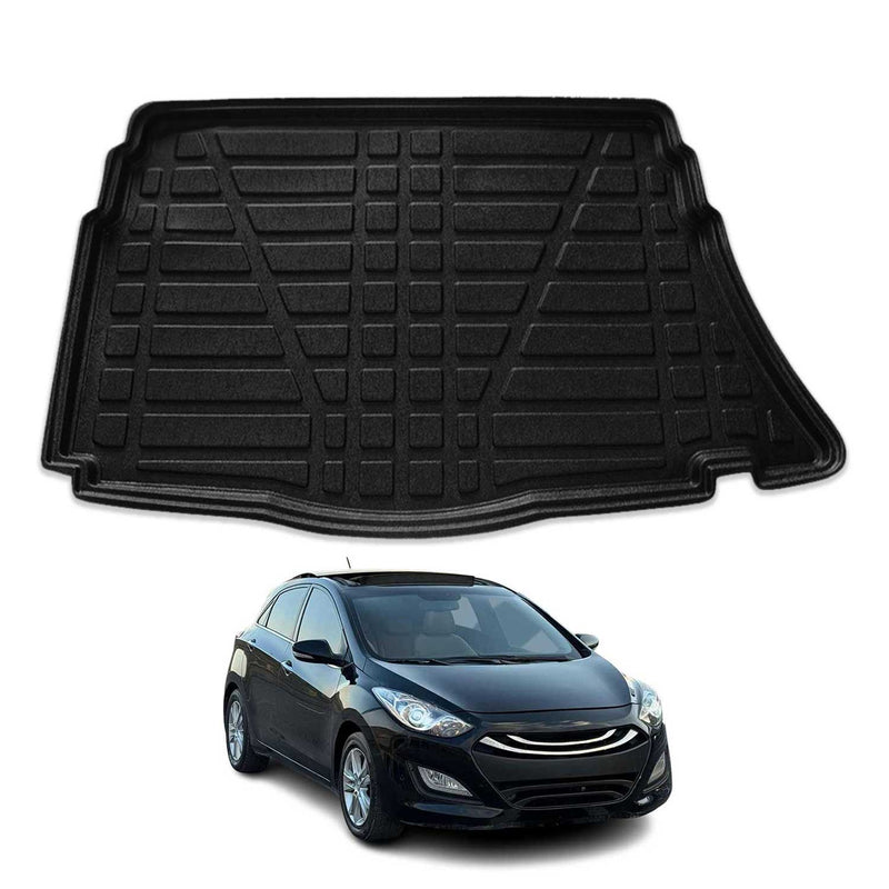 Tapis de Coffre pour Hyundai i30 2012-2025 Break en TPE Noir
