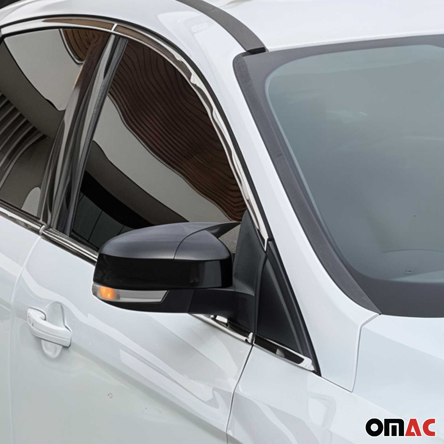 Garniture de Fenêtre pour Ford Focus Berline 2011-2018 Acier Inox 12Pcs