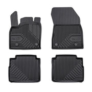 Tapis de Sol de Voiture pour Nissan X-Trail IV T33 2022-26 e-Power TPE Noir 4Pcs