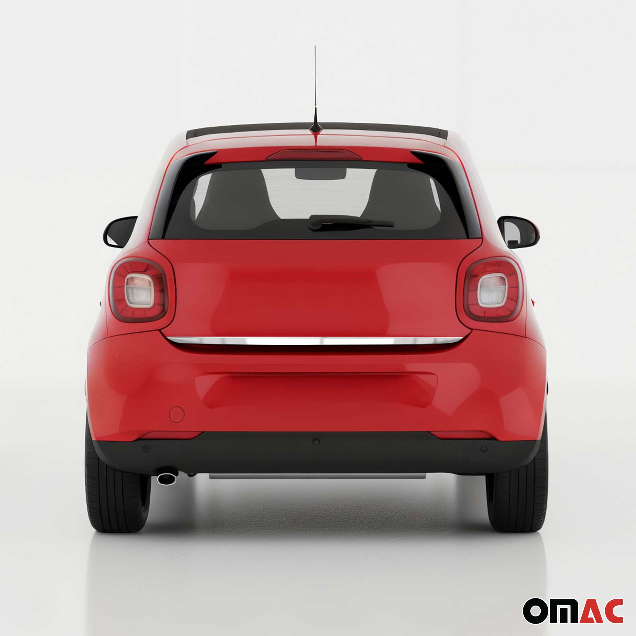 Garniture de Hayon Coffre pour Smart Forfour 453 2014-2020 acier inox