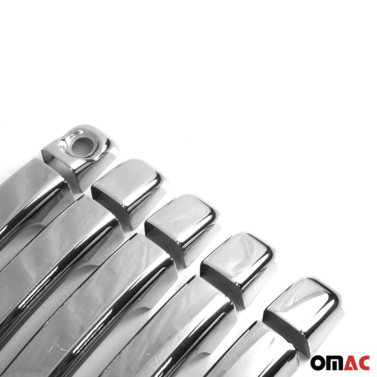 Couverture de poignée de porte pour Opel Vivaro B 2014-2019 en Acier Inox 10Pcs
