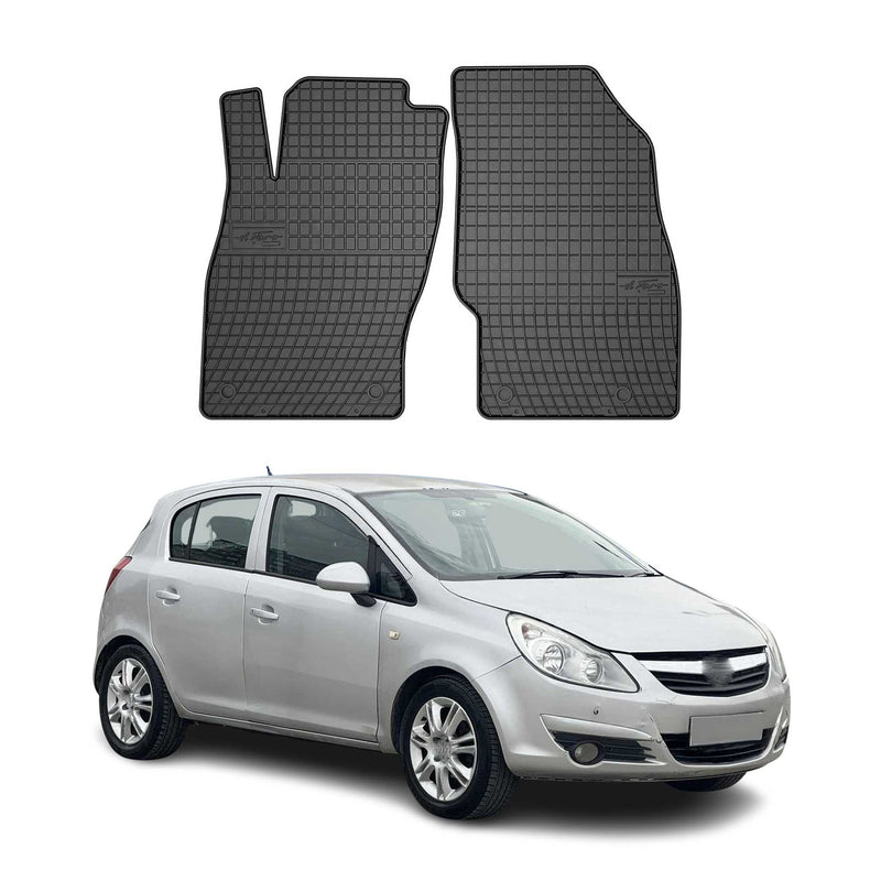 Tapis de Sol Pour Opel Corsa D Van 2006-2014 OMAC Premium Noir