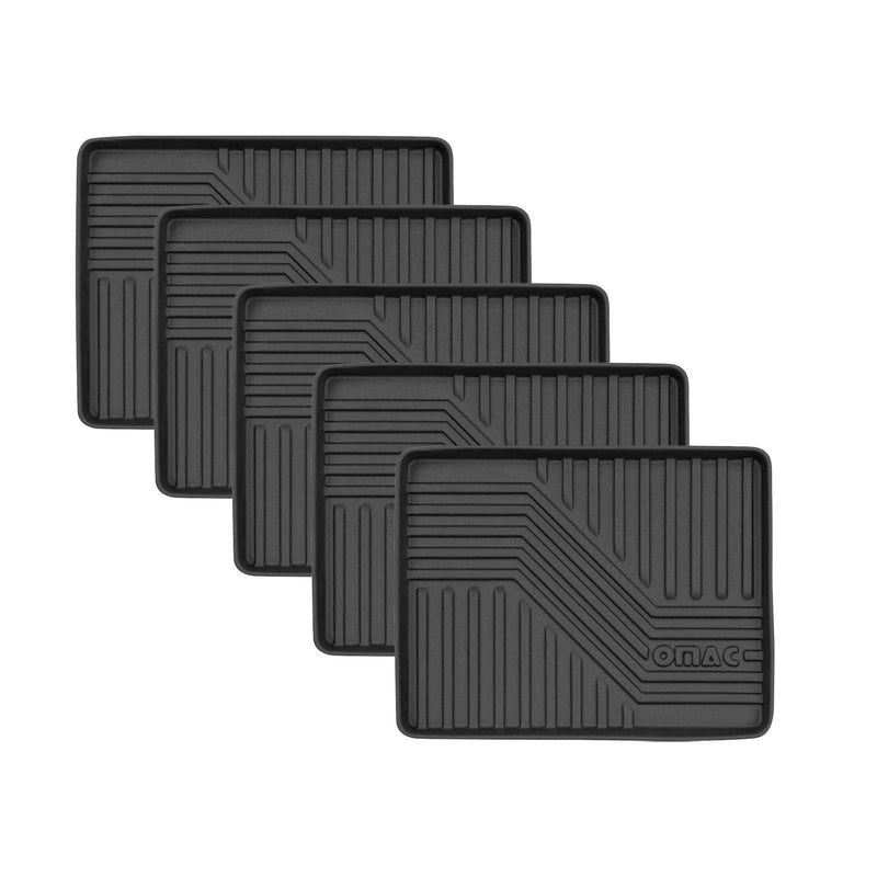 5x OMAC Tapis polyvalent pour cuisine, chaussures, machine à café, gamelle 43x33