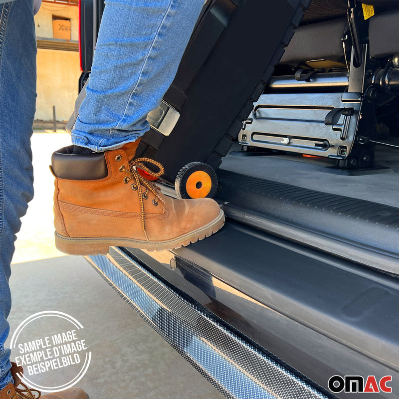 Protection Seuil de Pare-chocs Arriére Pour Toyota Proace City 2019-2025 ABS Mat