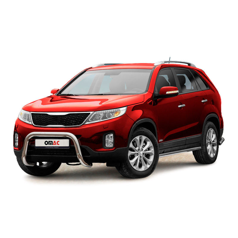 Pare-Buffle Avant Pour Kia Sorento 2012-2015 en Acier Inoxydable Argent