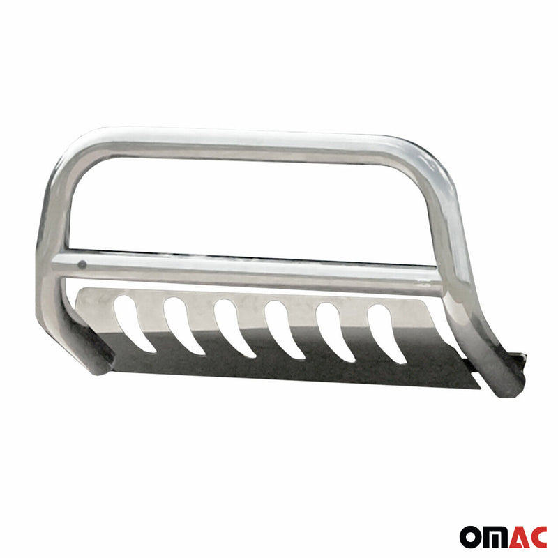Pare-Buffle Avant Pour Kia Sportage 2008-2010 en Acier Inox Argent