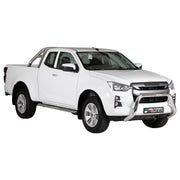Marchepieds Latéraux pour Isuzu D-Max Space Cab 2019-2026 Acier Inox Argent