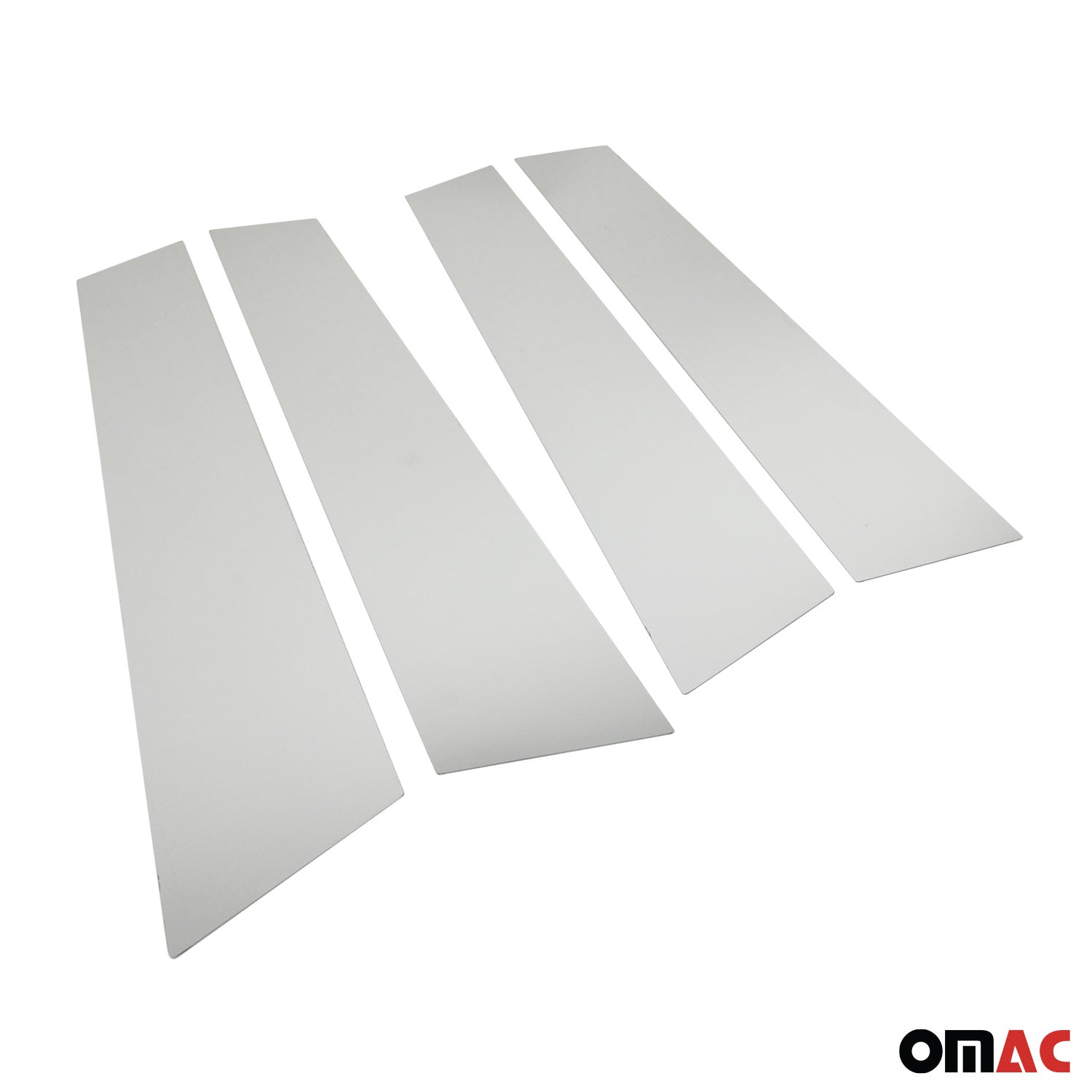 Couverture Garniture de pilier B pour Fiat Tipo 2015-2026 en acier inox 4Pcs
