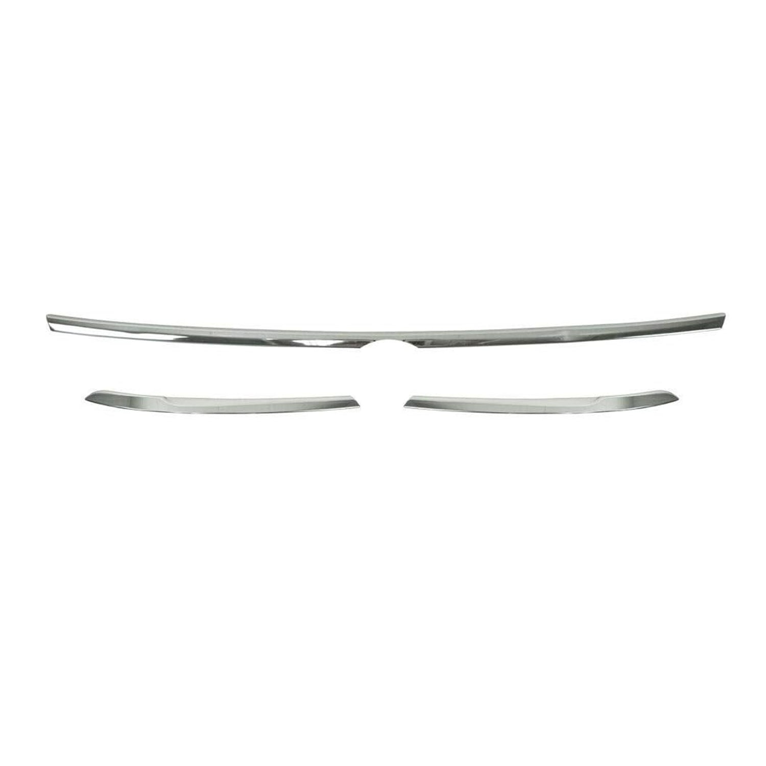 Baguettes de phares et grille avant pour VW Tiguan / Allspace 2016-2020 en acier