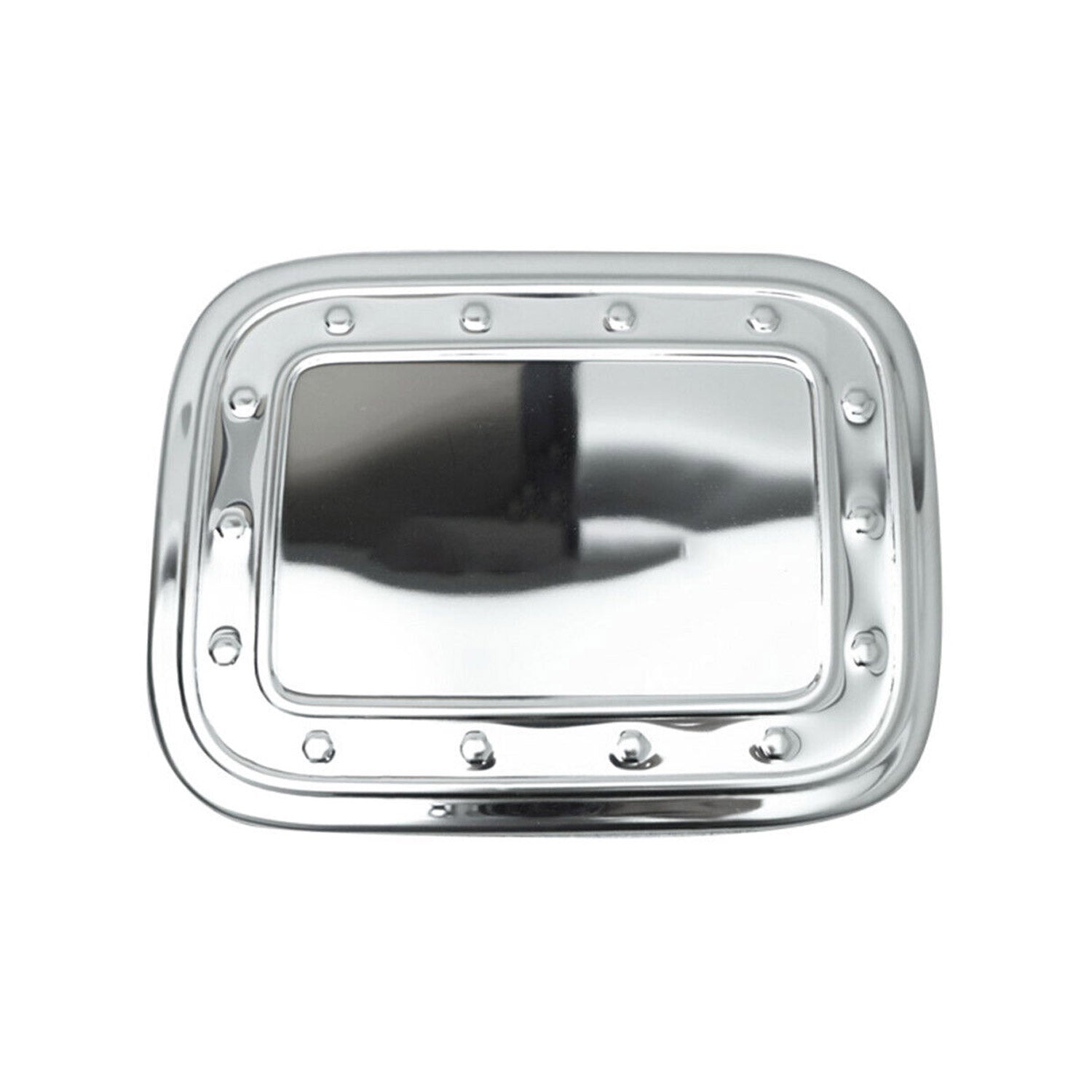 Bouchon de carburant pour VW Caddy 2003-2015 en acier inoxydable Chromé Argent